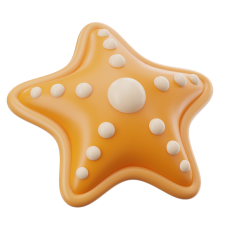 Starfish  3D Icon