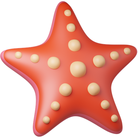 Starfish  3D Icon