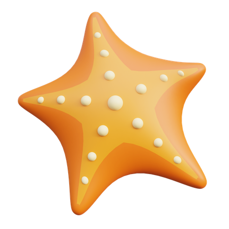 Starfish  3D Icon