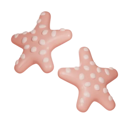 Starfish  3D Illustration