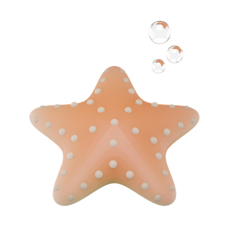 Starfish  3D Illustration