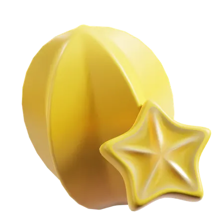 Starfruit  3D Icon