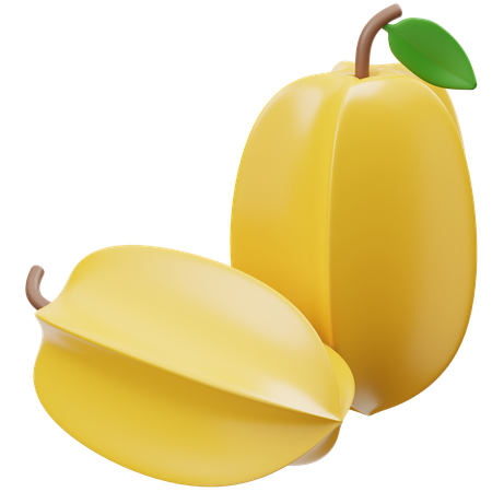 Starfruit  3D Icon