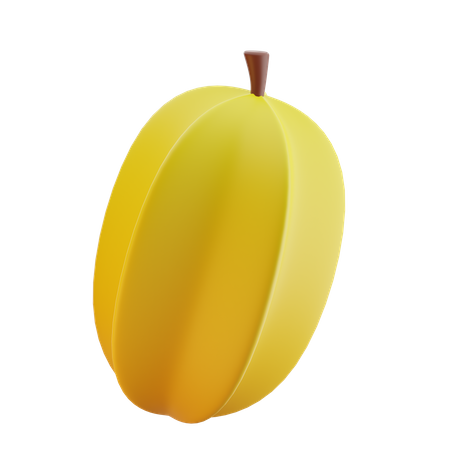 Starfruit  3D Icon