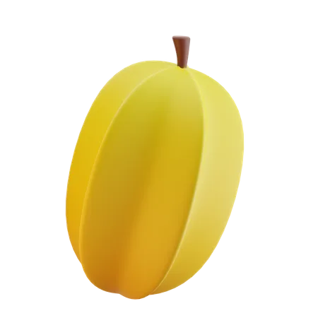 Starfruit  3D Icon