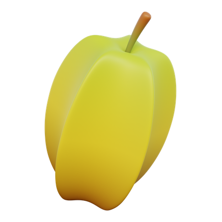 Starfruit  3D Icon