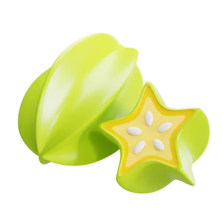 Starfruit 3D Icon