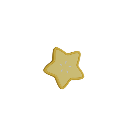 Starfruitpiece  3D Icon