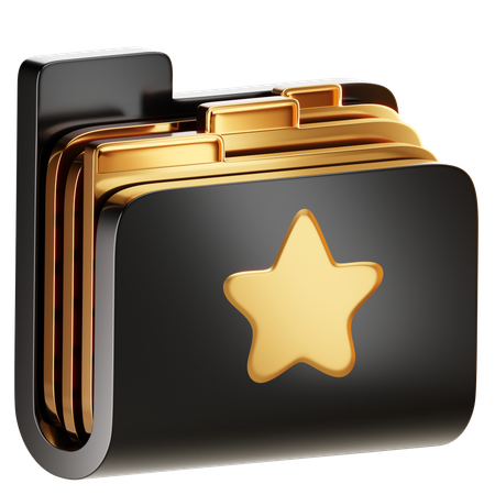 Starred  3D Icon