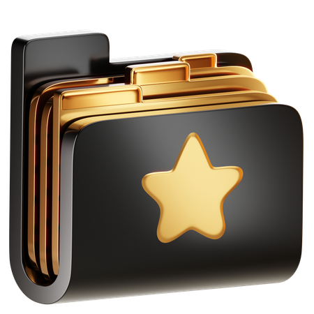 Starred  3D Icon