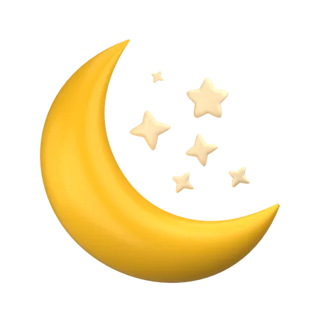 Starry Night  3D Icon