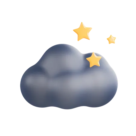 Starry Night  3D Icon