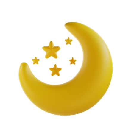 Starry Night  3D Icon