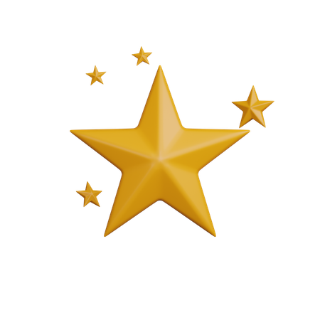Starry night  3D Icon