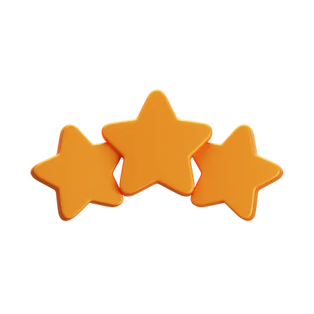 Stars  3D Icon