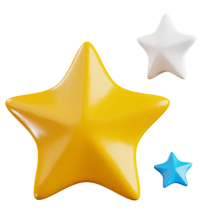 Stars  3D Icon