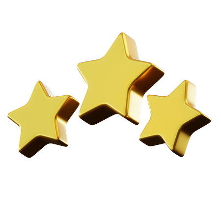 Stars  3D Icon