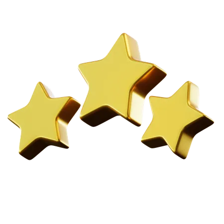 Stars  3D Icon