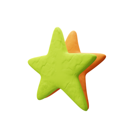 Stars  3D Icon