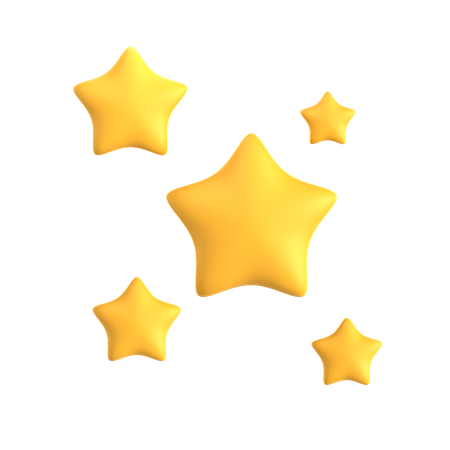 Stars  3D Icon