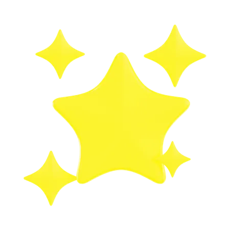 Stars  3D Icon