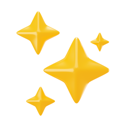 Stars  3D Icon