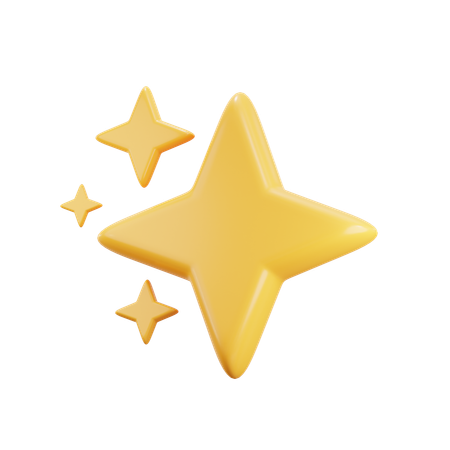 Stars  3D Icon