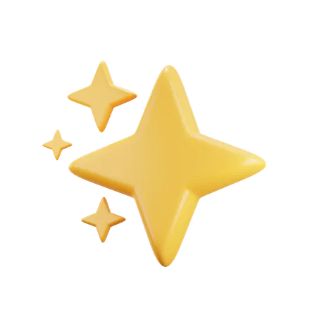 Stars  3D Icon