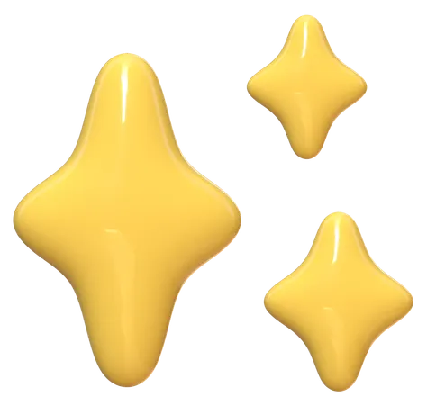 Stars  3D Icon