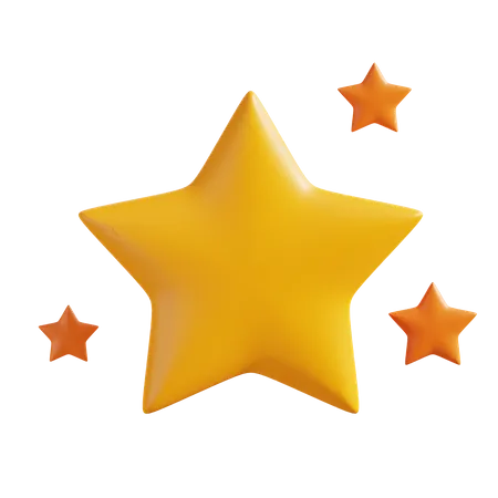 Stars  3D Icon