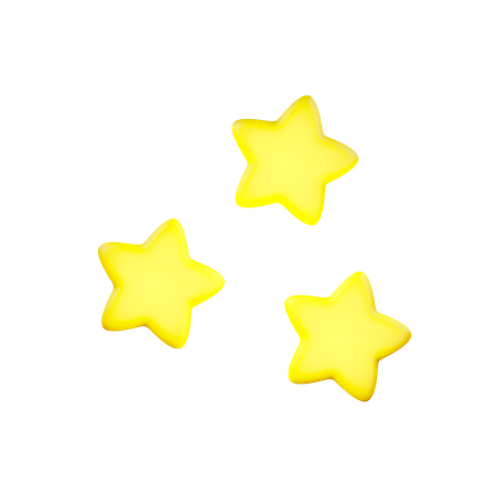 Stars  3D Illustration