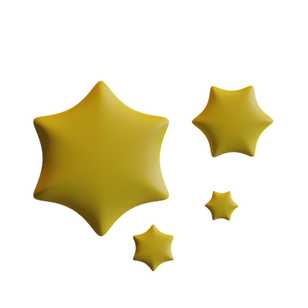 Stars 3D Icon