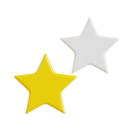 Stars  3D Icon