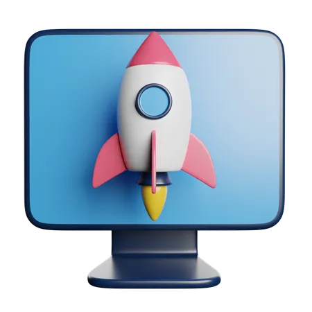 Start-up  3D Icon