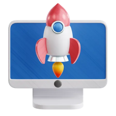 Start-up  3D Icon