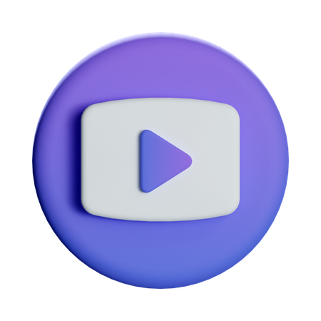 Start  3D Icon