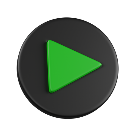 Start  3D Icon