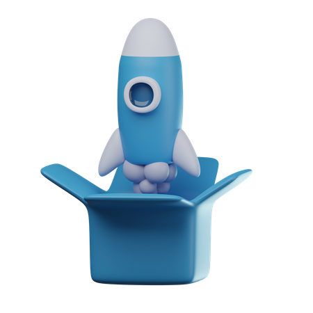 Starten  3D Icon