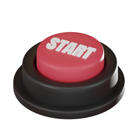 Start Button  3D Icon