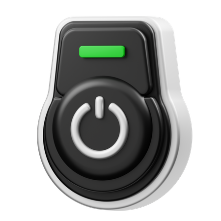 Start Engine Button  3D Icon