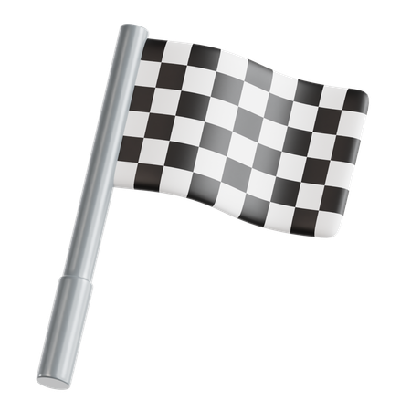 Start Flag  3D Icon