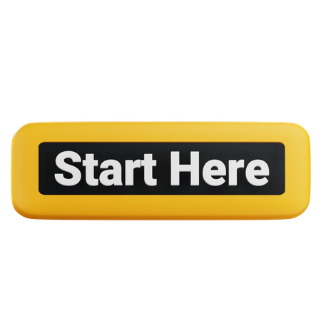 Start Here  3D Icon