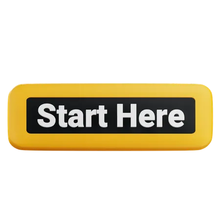 Start Here  3D Icon