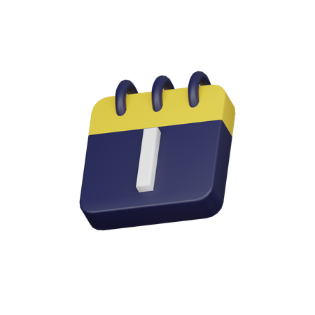 Start new year  3D Icon