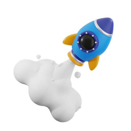 Start up  3D Icon