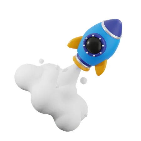 Start up  3D Icon