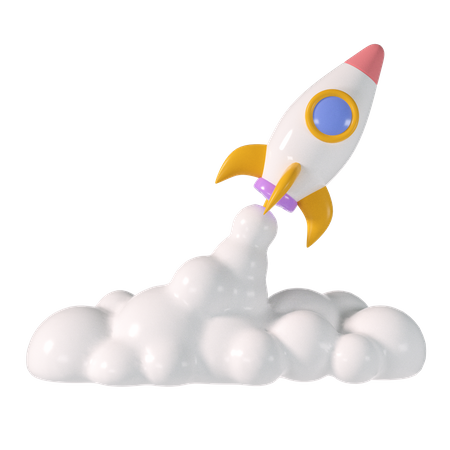 Start Up  3D Icon