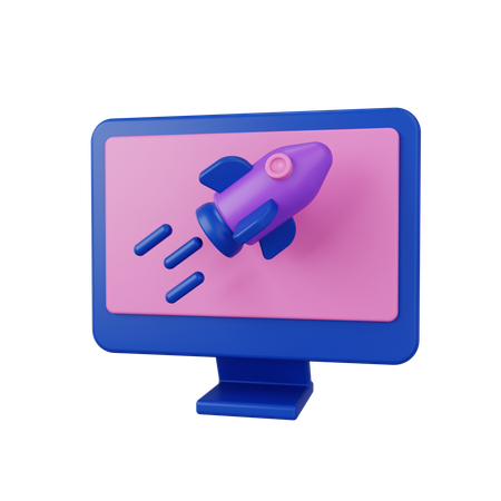 Startup  3D Icon