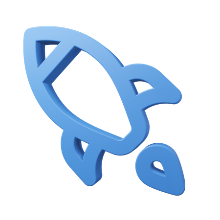 시작  3D Icon