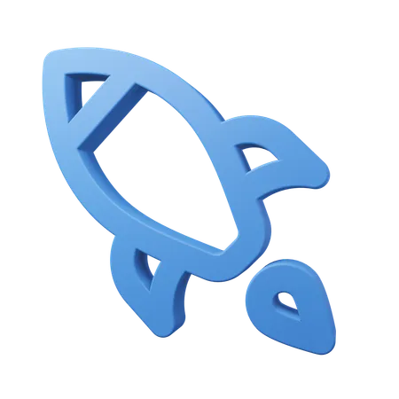 시작  3D Icon